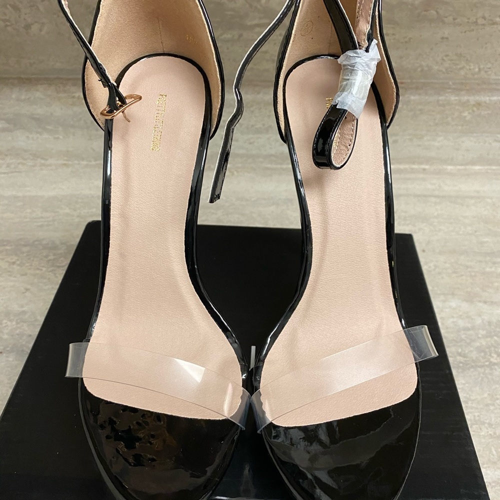 Black Platform Sandals